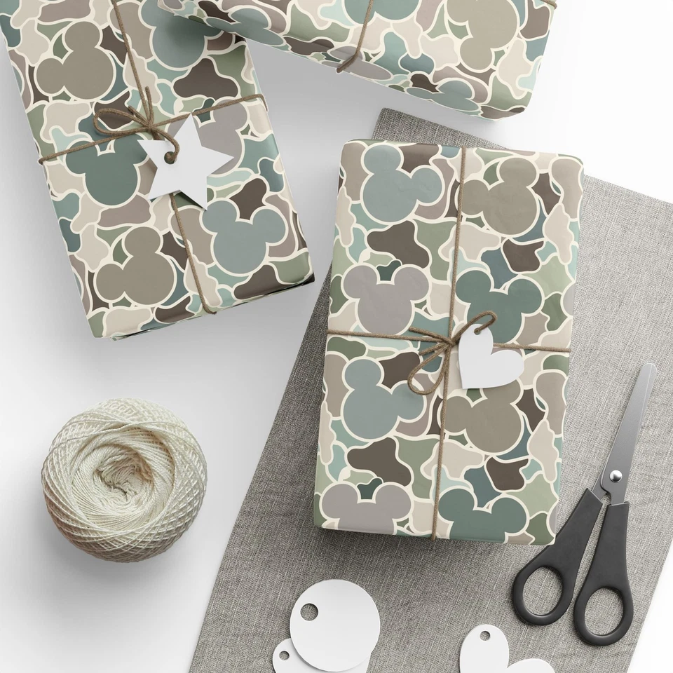 Mickey Mouse Camo Gift Wrapping Paper Rolls, 1pc - Image 1 of 1