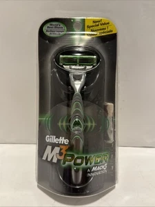 M3 Power Razor Handle Blade Cartridge Shaver (Battery is Damaged See Photo) - Picture 1 of 4