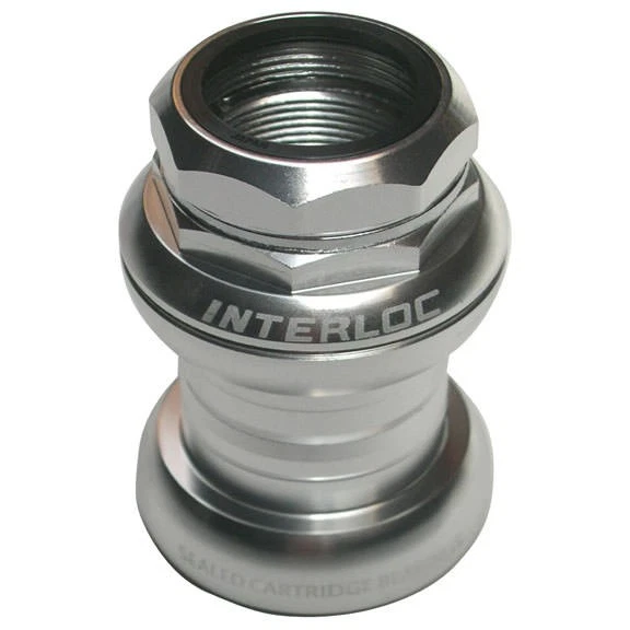 Interloc Racing Design Techno-Glide headset, 1" threaded - silver - Image 1 of 1
