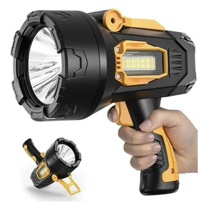 Linterna LED recargable súper brillante luces puntuales de mano para exteriores - Imagen 1 de 7