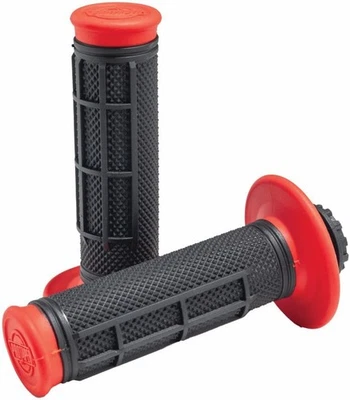ProTaper Pro Series Clamp On 1/2 Waffle Handlebar Bar Grips-PICK COLOR/ADD GLUE! - Image 1 of 2