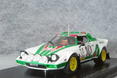 Spark 1/43 Lancia Stratos HF 1976 Monte Carlo Rally Winner #10 S. Munari - Image 1 of 3