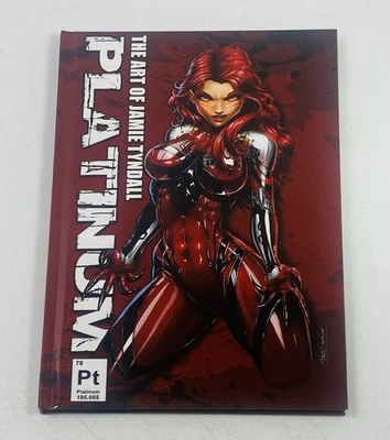 The Art of Jamie Tyndall Platinum  Edition Hardcover Artbook *SIGNED* with COA - Image 1 of 3