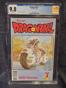Dragon Ball #7 1st Print CGC 9.8 White Pages Viz Comics 1998 VERY LOW POP!!! - Picture 1 of 2