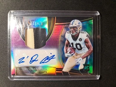 2018 Select Football Tre'Quan Smith RPA #RM-TS /25 New Orleans Saints  - Image 1 of 2