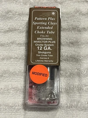CARLSON'S BROWNING INVECTOR PLUS EXTENDED MODIFIED SPORTING CLAYS CHOKE TUBE - Image 1 of 3