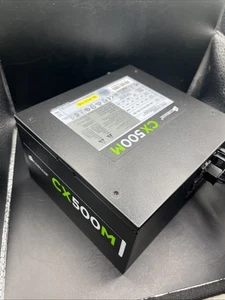 Alimentation CORSAIR CX500M 500W ATX modèle 75-002017, testée ! FONCTIONNE ! - Photo 1/5