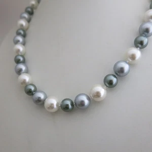 Cadena 54cm con 3 Colores - Mezcla Armónica, Hecha a Mano, Única, Unisex - Imagen 1 de 8