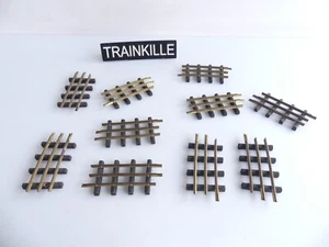 HO TOURELLE / GASTOU TRAVERSES BOIS 3E RAILS / 10 RAILS COURBES LEGERES - Picture 1 of 1