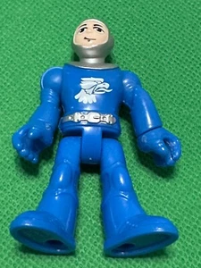 Figura de acción Fisher Price vintage Imaginext Blue Castle Knight tipo 2 parte - Imagen 1 de 2