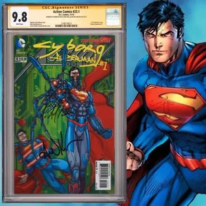 CGC 9.8 SS Action Comics #23.1 signed by Kuder & Nelson Lenticular New 52 2013 - Picture 1 of 2