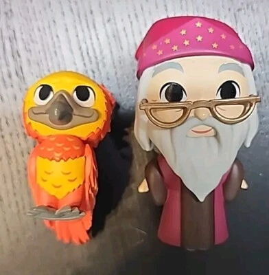 Funko Harry Potter Minis Dumbledore & Fawkes  Foto 1 de 4