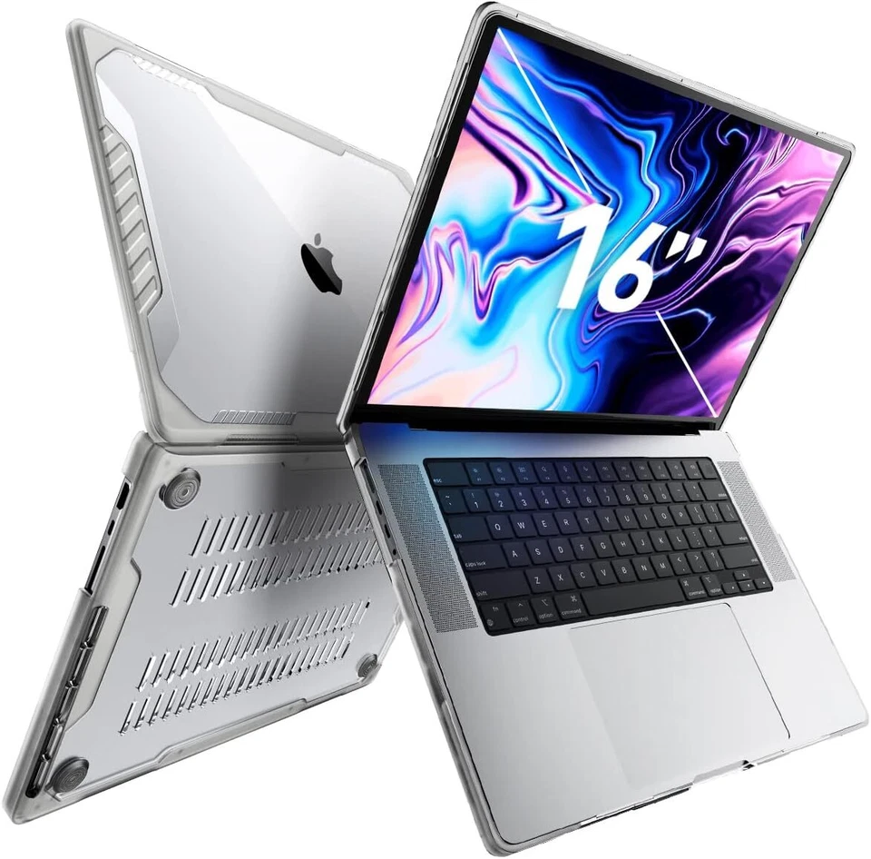 For MacBook Pro 16 inch M2/M1 (2023/2021 Release), SUPCASE Dual Layer Case Cover - Image 1 of 4