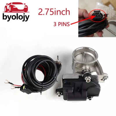 2.75" Stainless Steel Electric Exhaust Control Valve Low Pressure 2.75inch - Image 1 of 4