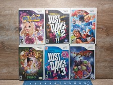 Nintendo Wii Just Dance 2 & 3, Wipeout,  6 Game Bundled Lot Tested ✅ acceptable 