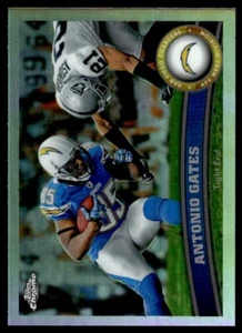 2011 Topps Chrome REFRACTOR Antonio Gates San Diego Chargers #29 - Picture 1 of 2