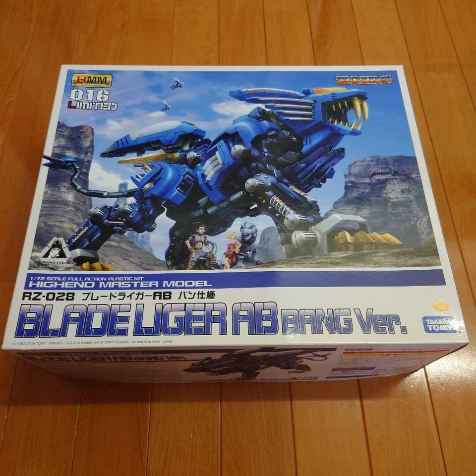 Zoid HMM 016 LIMITED RZ028 ver 1/72 Scale BLADE LIGER AB BANG JAPAN - Image 1 of 4