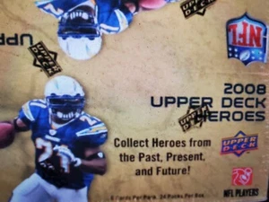 Upper Deck Football Heroes 2008 individuales SP Selecciona tu tarjeta de fútbol como nueva - como nueva - Imagen 1 de 3