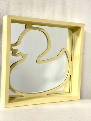 Квадратная коробка теней Duck Design настенное зеркало для ванны см. фотографии для ношения 11 дюймов желтое - Изображение 1 из 4