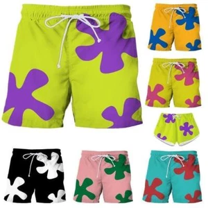 Patrick SpongeBob Men Swim shorts Swimming running board shorts Trunks Swimwear - Picture 1 of 34