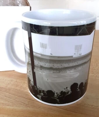 Detroit Tigers Serie Mundial Campeones Tiger Stadium foto blanco y negro taza de café! Foto 1 de 4