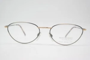 Vintage Glasses Eschenbach 3567 TITAN Silver Gold Oval Eyeglass Frame - Picture 1 of 6