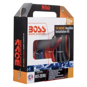 Boss Complete 10 Gauge Amplifier Installation kit - Wiring + 30amp Fuse & Holder - Picture 1 of 2