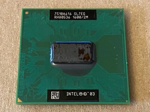 SL7EG Intel Pentium M 725 1.6 GHz 2MB 400MHz Socket 478 CPU Processor - Picture 1 of 2