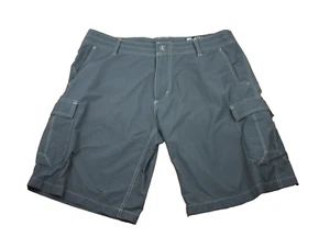 Pantalones Cortos Carga KUHL Para Hombre 38 Gris Senderismo Camping Aire Libre Bolsillos Ligeros - Imagen 1 de 10