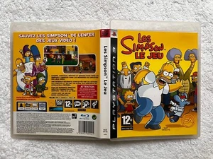 THE SIMPSONS GAME LE JEU Sony Playstation 3 PS3 CIB Region Free English FRENCH - Picture 1 of 2