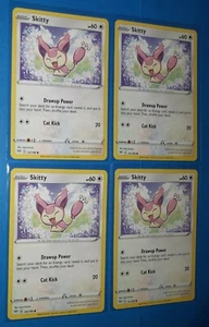 4x Skitty 141/189 Pokemon card SWSH Darkness Ablaze common NM - Picture 1 of 1