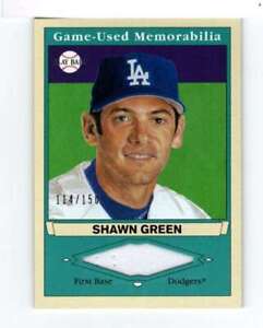 2003 Upper Deck Play Ball Game Used Memorabilia #SG2 Shawn Green Used Jersey/150