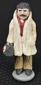 Handgefertigte 3" große Arzt Skulptur Figur Ton? (Signiert Lee 95') - Bild 1 von 18