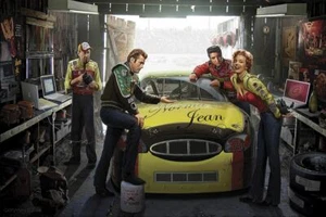 Eternal Speedway by Chris Consani Elvis, Marilyn, James Dean Print 19x13 - Picture 1 of 1