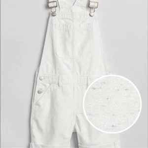 Gap Kids Girls' Shortall White Confetti Size XXL Regular - Picture 1 of 14