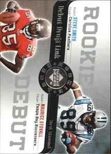 2006 Upper Deck Rookie Debut Draft Link Card #49 Maurice Stovall/Steve Smith