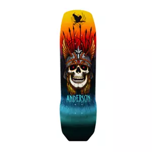 Powell Peralta - Andy Anderson Heron Skull Flight Skateboard Deck Shape 289 - 8. - Picture 1 of 2