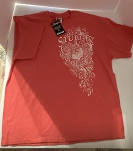 STURGIS TSHIRT 2013. Neu. Farbe Koralle Orange. XL Gildan Heavy Cotton - Bild 1 von 9