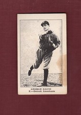 GEORGE DAUSS, Detroit Tigers | 1922 American Caramel E121 REPRINT | 1972 TCMA