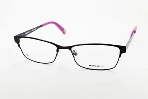 MARCHON NYC PAVILION 412 Satin Black / Purple 52-15-135 Brillengestell L411 - Bild 1 von 12
