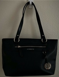 Las mejores ofertas en Exterior de poliéster Liz Claiborne Negro Bolsas y  bolsos para Mujer | eBay