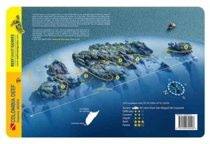 Colombia Deep Cozumel Reef Smart Waterproof Dive Card - Bild 1 von 2