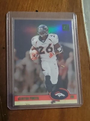 2023 Donruss Clearly Clinton Portis Green 26/49 - Image 1 of 2