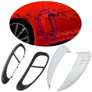 For 2014+ Porsche Cayman 981 GT4 Style ABS Side Fender Air Intake Vents Covers - Picture 1 of 7