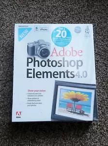 Adobe PHOTOSHOP Elements 4.0 for Macintosh MAC Software (2006) - Picture 1 of 5