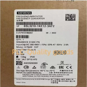 1PCS Brand New 6SL3 210-1KE12-3AF2 Siemens 6SL3210-1KE12-3AF2  Fast Shipping - Picture 1 of 2