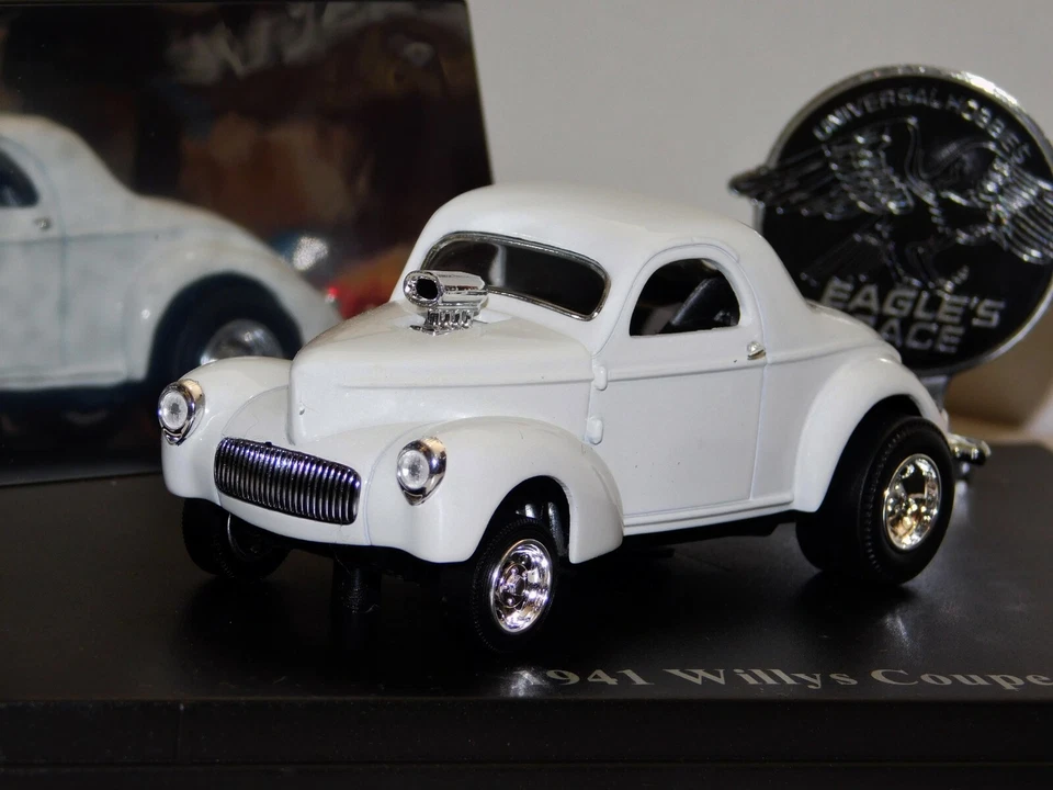 WILLYS COUPE 1941 WHITE EAGLE RACE UH 1900 1/43 - Immagine 1 di 1
