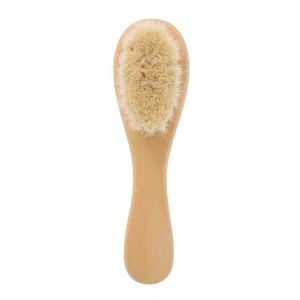 2pcs/Set Baby Hair Brush Comb Natural Wool Wooden Hairbrush Infant K4Q6 - Picture 1 of 5