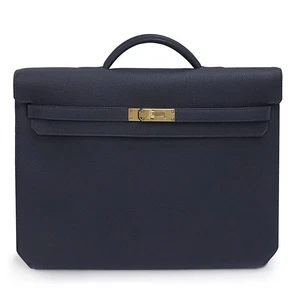 HERMES Kelly depeche 36 Handbag Togo calfskin, Bruny - Picture 1 of 11