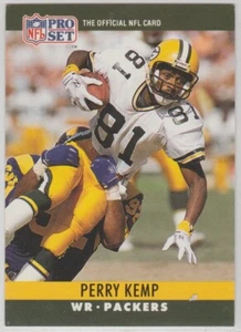 1990 Pro Set #111A Perry Kemp Green Bay Packers Ken Stills (camisa blanca) en la espalda - Imagen 1 de 2